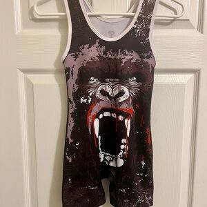 KO sports gorilla wrestling singlet